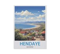 Puzzle en Papier Puzzles Classiques 1000 Pièces,Hendaye Bayonne,Jigsaw Jeu Éducatif Intellectuel Difficile Et Défi Cadeau(38x26cm)-GO38