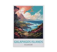Puzzle en Papier Puzzles Classiques 1000 Pièces，Îles Galápagos，Jigsaw Jeu Éducatif Intellectuel Difficile Et Défi Cadeau（50x70cm）-EV67