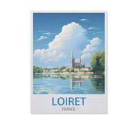 Puzzle en Papier Puzzles Classiques 1000 Pièces，Loiret France，Jigsaw Jeu Éducatif Intellectuel Difficile Et Défi Cadeau（38x26cm）-GM98