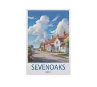 Puzzle en Papier,Sevenoaks, Kent,Jigsaw Puzzles 1000 Pièces, pour Adulte Et Enfant Jouet Éducatif Peinture Murale Décor À La Maison(50x70cm)-AI13