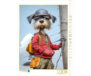 Puzzle · en Tant Que monteur de Lignes électriques, Je suis Incroyablement | bon · 1000 pièces · Format assemblé 64 × 48 cm · CALVENDO Puzzle