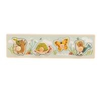 Puzzle encastrable 4 animaux Trois petits lapins