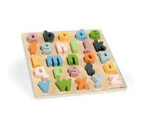 Puzzle encastrement alphabet en Bois