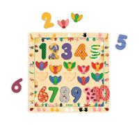Puzzle encastrement Chiffres Djeco
