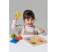 Puzzle encastrement des formes - TAFTOYS multicolore TU