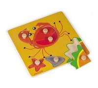 Puzzle encastrement en bois océan crabe G