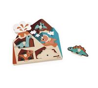 Puzzle encastrement sonore dino - 5 pcs
