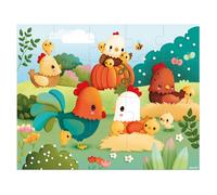 Puzzle Enchanté : Bienvenue à la Basse Cour - 20 Pièces