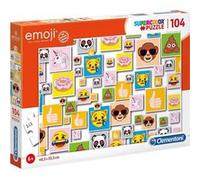 Puzzle Enfant 104 Pieces : Emoji - Collection Smileys