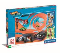 Puzzle Enfant 104 Pièces Super - Hotwheels