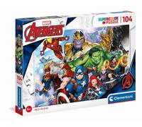Puzzle Enfant 104 pièces Super - The Avengers