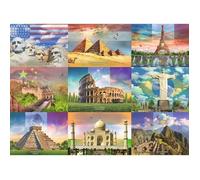 Puzzle 200 p XXL - Les monuments du monde multicolore G