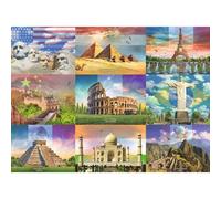 Puzzle enfant 200 p XXL - Monuments du Monde - Ravensburger - Architecture et Monuments - Dès 8 ans