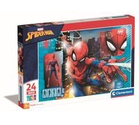 Clementoni puzzle supercolor Spider-Man puzzle 24 pièces Multicolore G