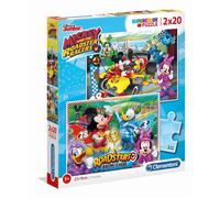 Puzzle Enfant 2x20 Pièces - Mickey And The Roadster Racers