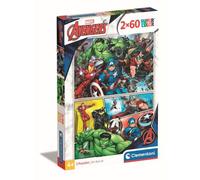 Puzzle Enfant 2x60 pièces - The Avengers