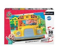 Nathan - Puzzle Enfant - 30 pièces - Dans le bus de Cocomelon - Fille ou garçon dès 4 ans - Puzzle de qualité supérieure - Carton épais et résistant - Quotidien & Transport - 86156