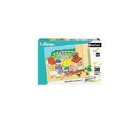 Nathan - Puzzle enfants - 30 pièces - T'choupi à la ferme - Fille ou garçon dès 4 ans - Puzzle de qualité supérieure - Carton épais et résistant - Quotidien & Animaux - 86379