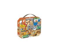 Janod Construction Puzzle 36 Pieces Multicolore