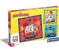 Puzzle Enfant 3x48 Pièces - Firebuds
