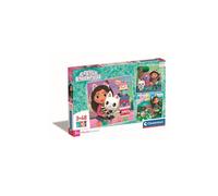 Puzzle Enfant 3x48 Pièces - Gabby's Dollhouse