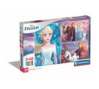 Puzzle Enfant 3x48 pièces - La Reine des Neiges 2
