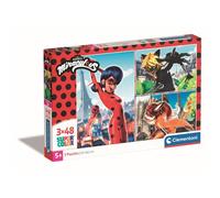 Puzzle Enfant 3x48 Pièces - Miraculous