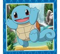 Puzzle pour enfants 3x49 pièces Pokémon - Salamèche, Bulbizarre et Carapuce - Dès 5 ans - 3 posters inclus - 05586 - Ravensburger