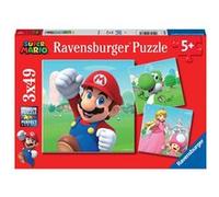 Puzzle enfant 3x49 pièces Ravensburger Super Mario G