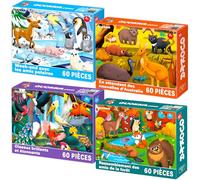Puzzle Enfant 4 à 6 Ans - Puzzle Animaux 3 à 4 Ans