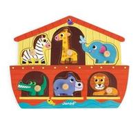 Janod Puzzle Arche de Noé 6 pièces Bois