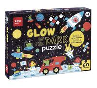 Puzzle - Enfant - 60 pièces - Les animaux dans l'espace - Apli Kids