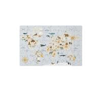 Puzzle autour du monde 64 pièces pour enfant en carton - Atmosphera createur d'interieur