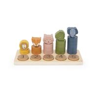 Jouet à encastrer 2 en 1 en bois