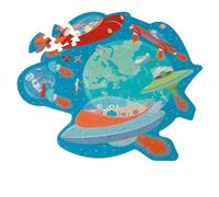 Puzzle enfant Aventure Spatiale - 59 pièces Puzzle contour robots et fusées