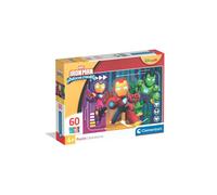Puzzle enfant Clementoni 26313 Marvel Iron Man 60 pièces 4+ 33,5x23,5 cm Multicolore