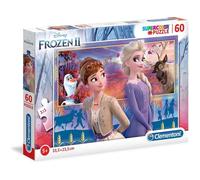 Clementoni Puzzle Supercolor Disney La Reine des Neiges 2 - 60 pièces - Jeu de création dès 4 ans