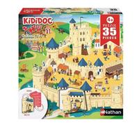 Puzzle enfant des 4 ans - puzzle kididoc - chateaux forts et chevaliers