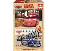 Puzzle enfant disney cars - 2 x 25 pièces - educa - 16799 multicolore G