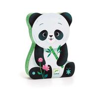 Djeco Puzzle enfant Silhouette Panda 24 pièces