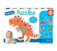 Puzzle Enfant Educa Dinosaure 5 Pièces G