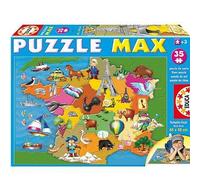 Puzzle enfant - EDUCA - France - 35 pièces - Voyage et cartes