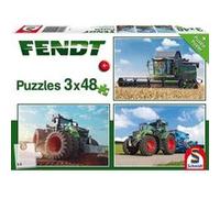Puzzle enfant Fendt - 3x48 pieces - SCHMIDT AND SPIELE multicolore G