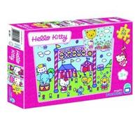 Puzzle enfant hello kitty circus 2x30 pièces - dujardin - 62301b G