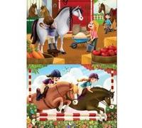Puzzle Enfant - Les Chevaux - 2 X 48 Pieces - Educa Animaux