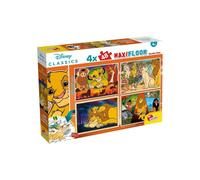 Puzzle enfant Lisciani Giochi Le Roi Lion double face 4x48 pièces multicolore