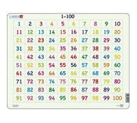 Puzzle enfant Maxi Learning 100 pièces - LARSEN - Multicolore - A partir de 10 ans