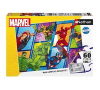 Puzzle enfant - NATHAN JEUX - Nathan puzzle 60 p - 60 pièces - Trieur de pièces - 6 à 10 ans