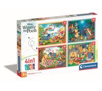 Puzzle Enfant Puzzle 4 En 1 - Winnie L'ourson