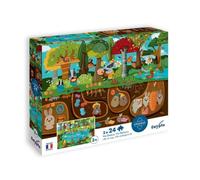 Puzzle 24 pièces x 2 vie dessus / vie dessous Multicolore
